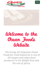 Mobile Screenshot of ocean-foods.net